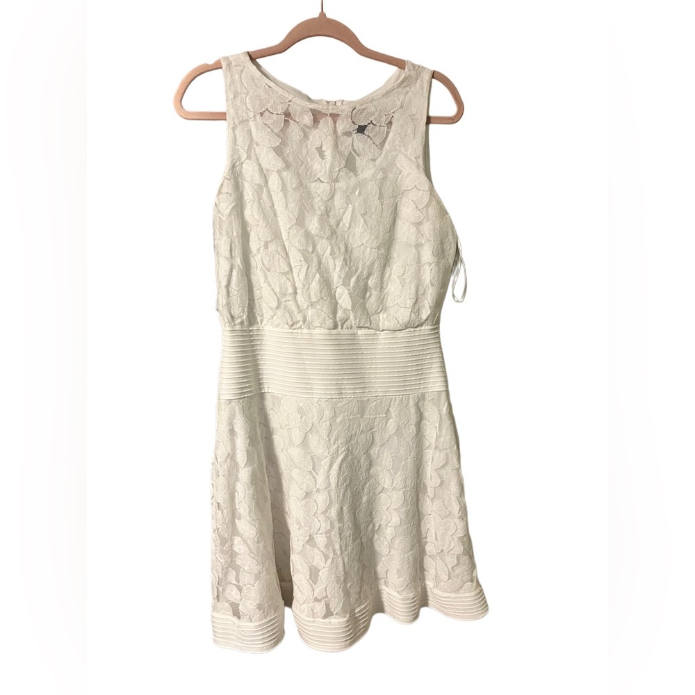 Gabby Skye Ivory Lace dress size 12
